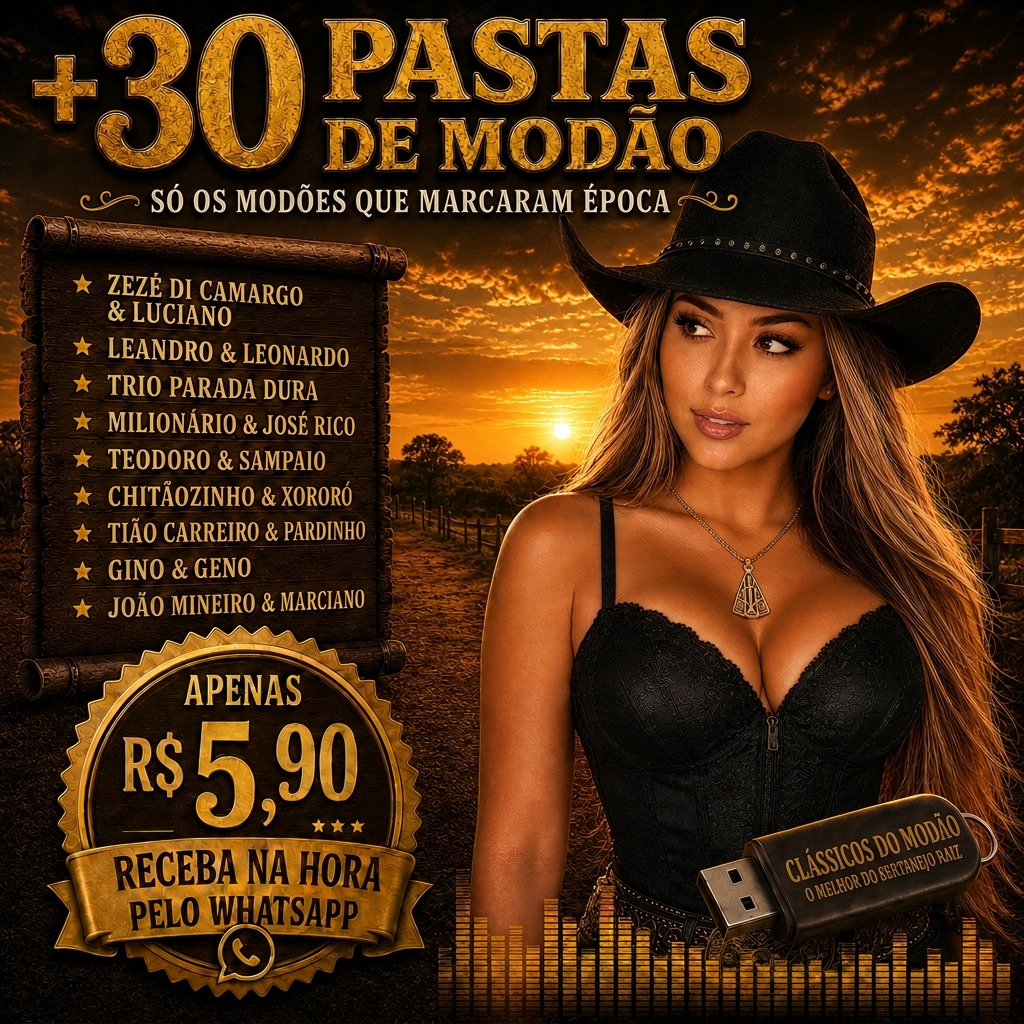 Pack Modão Raiz Clássicos do Modão