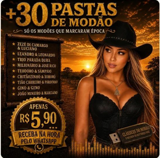 Pack Modão Raiz Clássicos do Modão